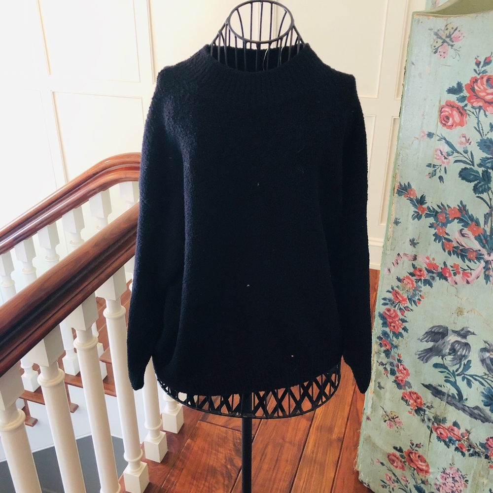 Black wool Vince Turtleneck